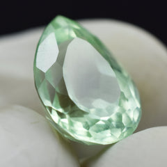 Natural Sapphire 6.05 Carat Pear Cut Most Perfect Bluish Green Natural Sapphire Certified Loose Gemstone