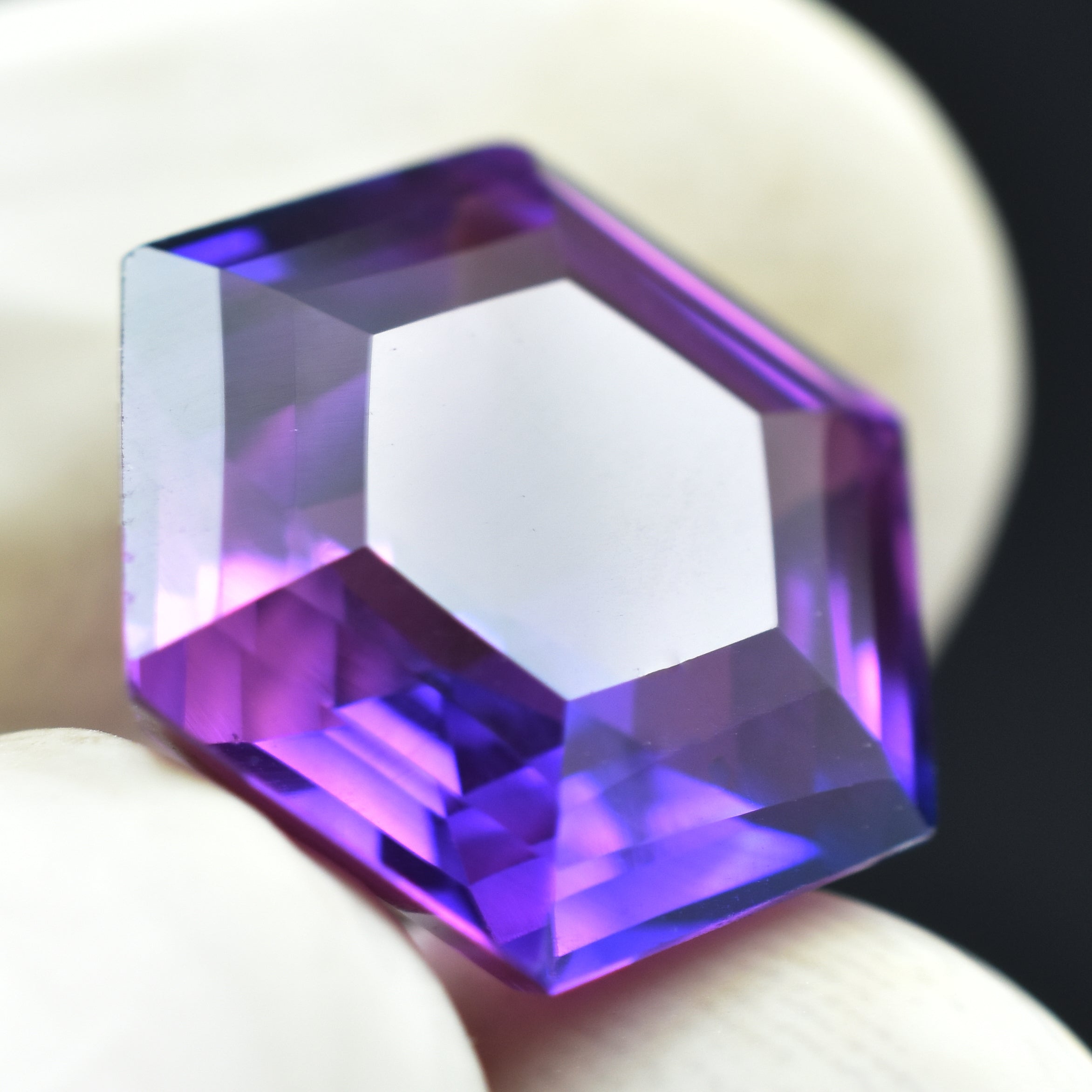 Free Shipment With Free Gift 8.70 Carat Fancy Shape Natural Purple Tanzanite Certified Loose Gemstone Best Offer For You