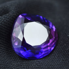 Jewelry Making Purple Tanzanite Gemstone 6.85 Carat Pear Shape Certified Natural Loose Gemstone