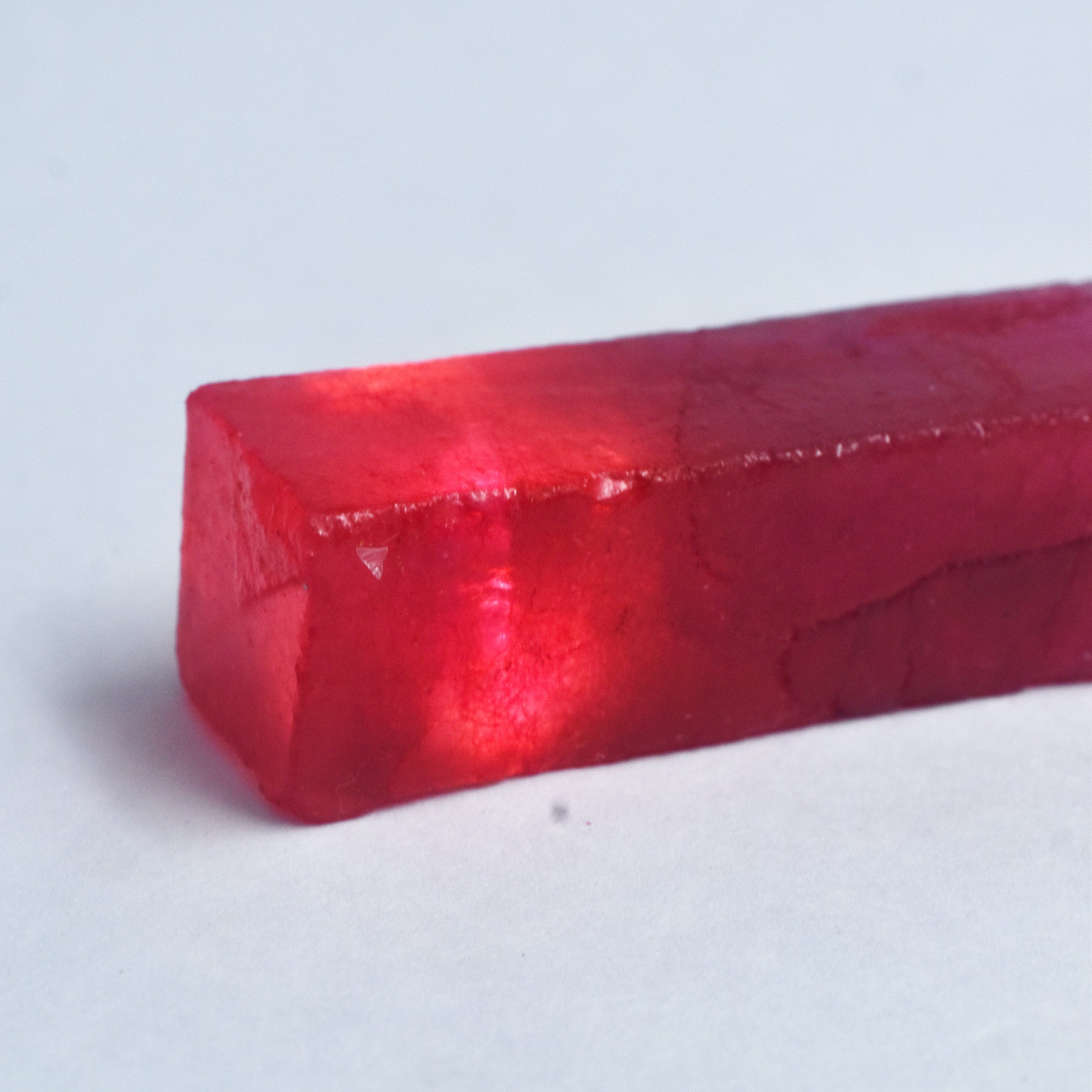 Bumper Sale ! Impressive Uncut Raw Natural Red Ruby Rough 183.56 Carat Certified Uncut Looking Nice From Africa Loose Gemstone Excellent Free Shipping Free Gift