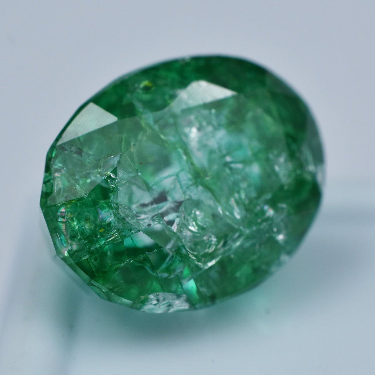 Oval Cut Natural Certified 10.00 Carat Green Emerald Loose Gemstone , Flawless Emerald Green , Colombian Emerald Green, Ring Size Emerald