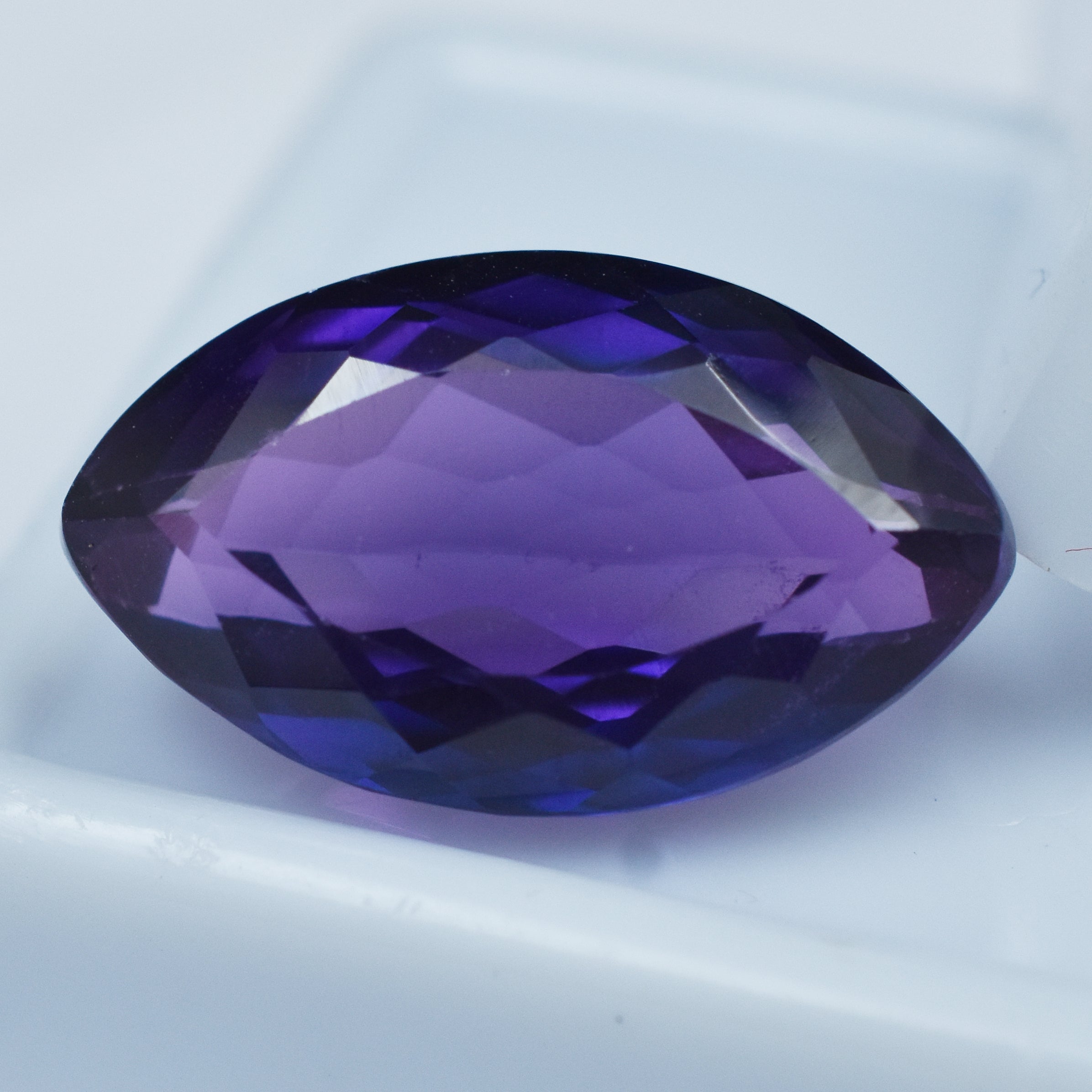 Certified 9.56 Carat Natural Flawless Purple Sapphire Ceylon Marquise Shape Ring Size  Loose Gemstone Certified, Best Quality Sapphire For Gift , Ring & Jewelry Making Gemstone Free Gift Free Delivery