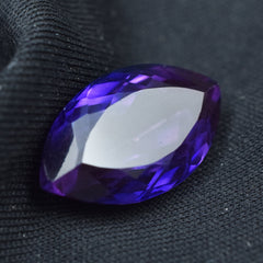 Certified 9.56 Carat Natural Flawless Purple Sapphire Ceylon Marquise Shape Ring Size  Loose Gemstone Certified, Best Quality Sapphire For Gift , Ring & Jewelry Making Gemstone Free Gift Free Delivery