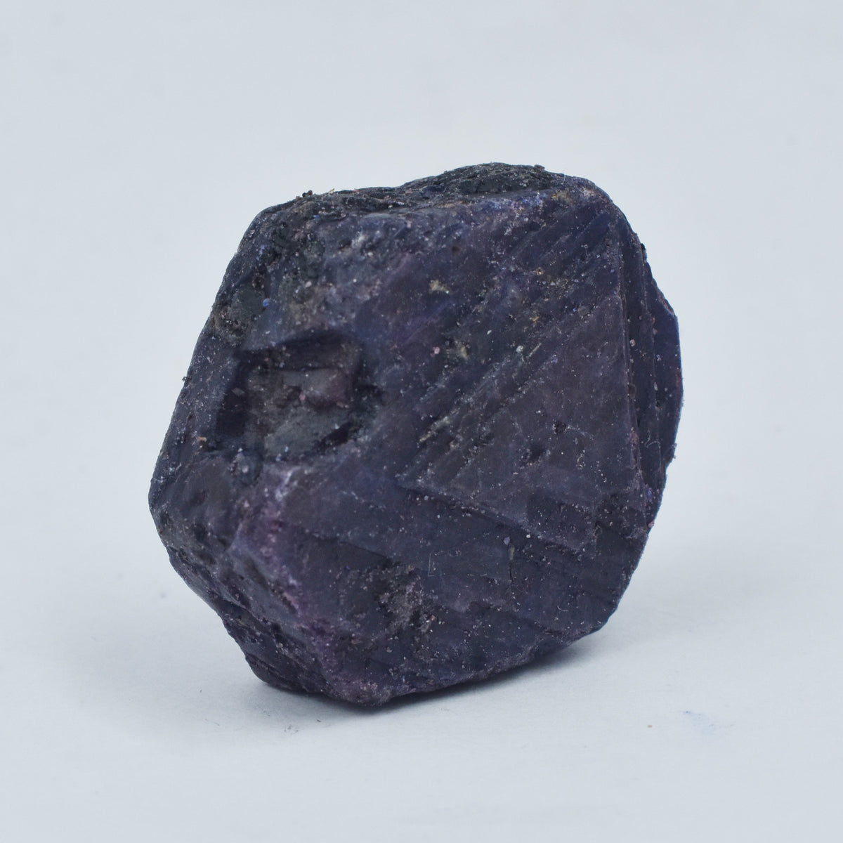 160.35 Ct Uncut Rough Natural Purple Sapphire CERTIFIED Fresh Quality Natural Healing Earth-Mined Loose Raw Rough Shape 35x30x21 mm African Purple Sapphire Raw Chunk Uncut