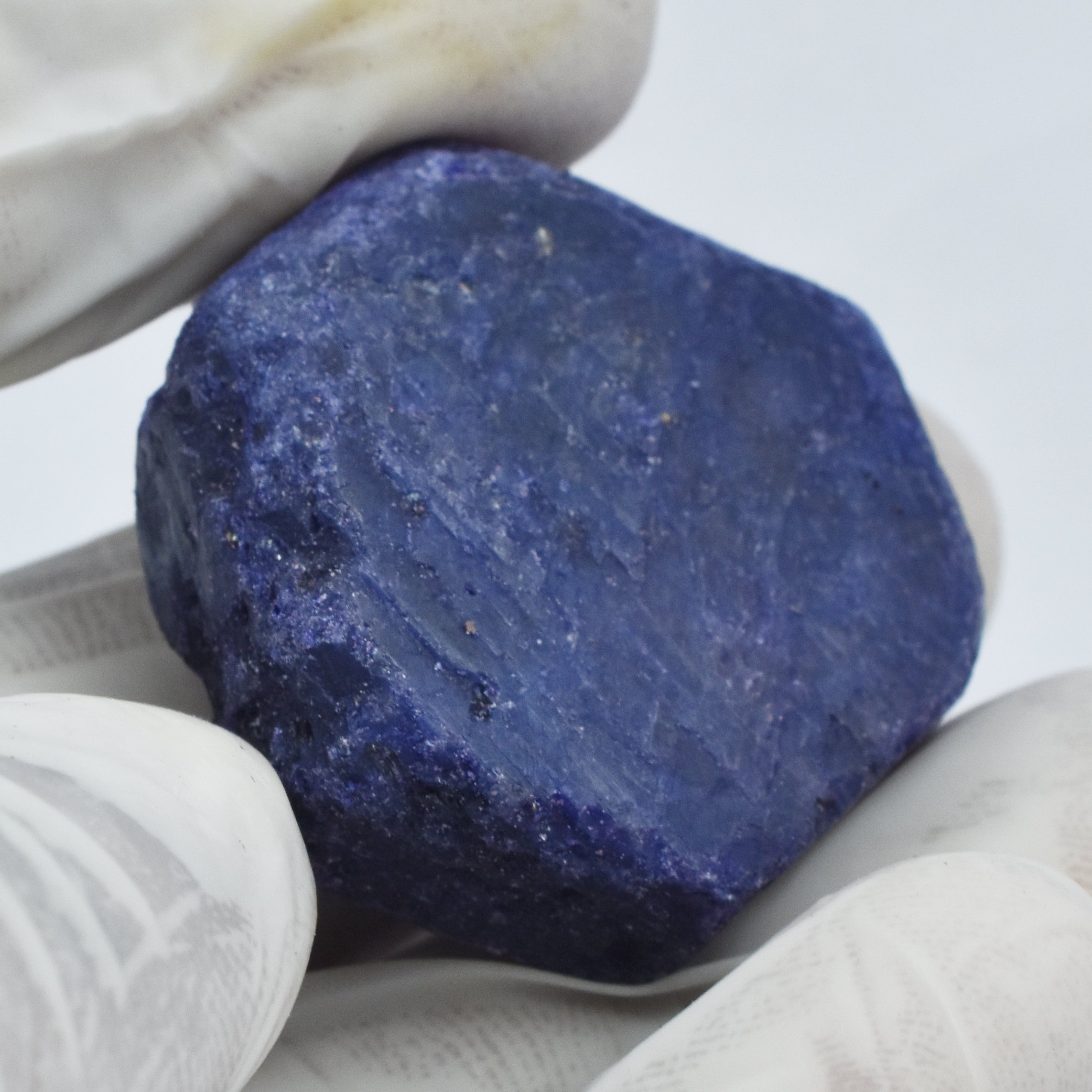 Sapphire Big Sale 110.23 Carat Natural Blue Sapphire Uncut Rough Certified Earth Mined Rocks Huge Size Loose Gemstone | Free Delivery Free Gift |New Year Best Collection