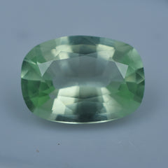 Bluish Green Sapphire 3.70 Carat Natural Montana Sapphire Oval Shape Certified Loose Gemstone