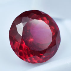 Burmese Red Ruby 9.20 Carat Round Shape Rubies Red Certified Natural Loose Gemstone Gorgeous Red Ruby