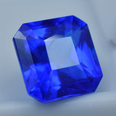 Best Offer On Tanzanite 7.30 Carat Blue Tanzanite Square Cut Certified Natural Loose Gemstone December Gemstone