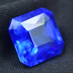 Best Offer On Tanzanite 7.30 Carat Blue Tanzanite Square Cut Certified Natural Loose Gemstone December Gemstone