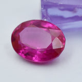 15.85 Carat Oval Shape Natural Pink Ruby Natural Certified Jewelry Making Pink Ruby Loose Gemstone Best For Your Jewelry