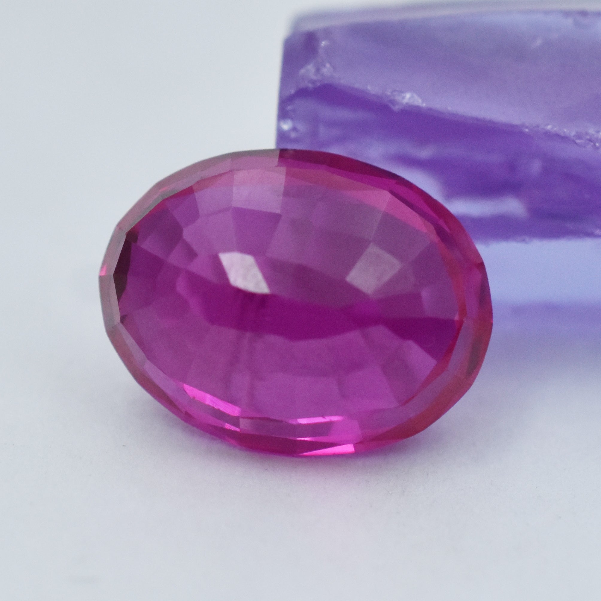 15.85 Carat Oval Shape Natural Pink Ruby Natural Certified Jewelry Making Pink Ruby Loose Gemstone Best For Your Jewelry