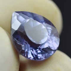 Sparkling Alexandrite Gemstone 5.30 Carat Pear Shape Certified Natural Color-Change Alexandrite