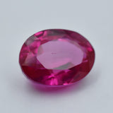 15.85 Carat Oval Shape Natural Pink Ruby Natural Certified Jewelry Making Pink Ruby Loose Gemstone Best For Your Jewelry