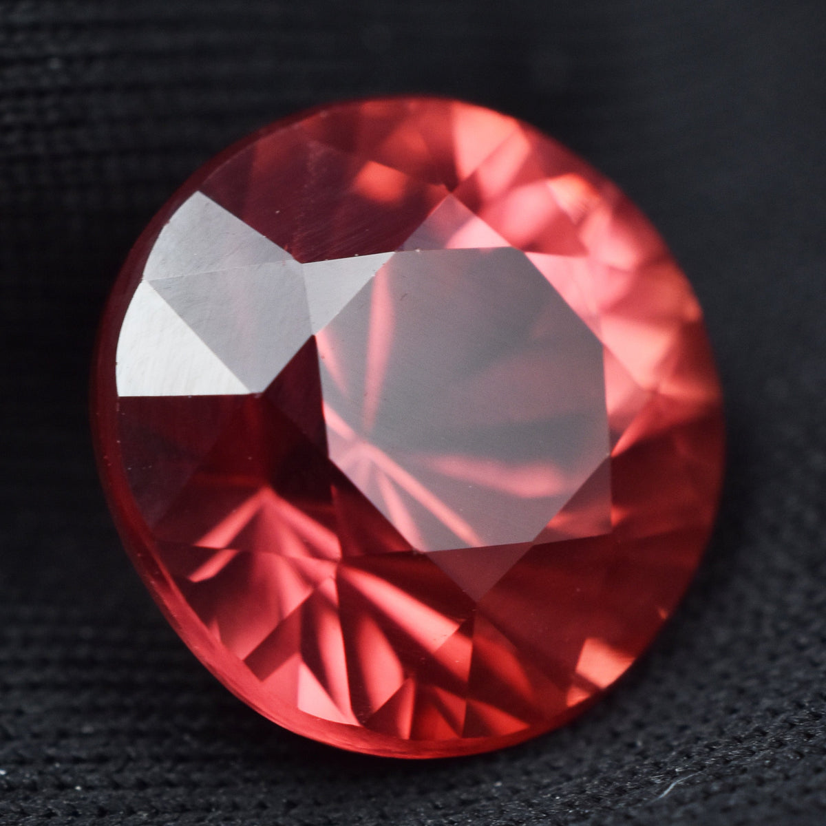 Beautiful Padparadscha Sapphire 8.45 Carat Rare Gem Certified Natural Padparadscha Sapphire Round Shape Loose Gemstone