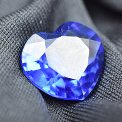 Heart Cut 10.00 Carat Certified Natural Blue Tanzanite Loose Gemstone Tanzania's Gemstone For Ethical Mining & Rarity