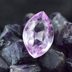 Most Attractive Sapphire Gemstone Marquise Cut 9.87 Carat Pink Sapphire Natural Certified Loose Gemstone