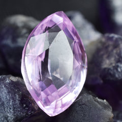 Most Attractive Sapphire Gemstone Marquise Cut 9.87 Carat Pink Sapphire Natural Certified Loose Gemstone