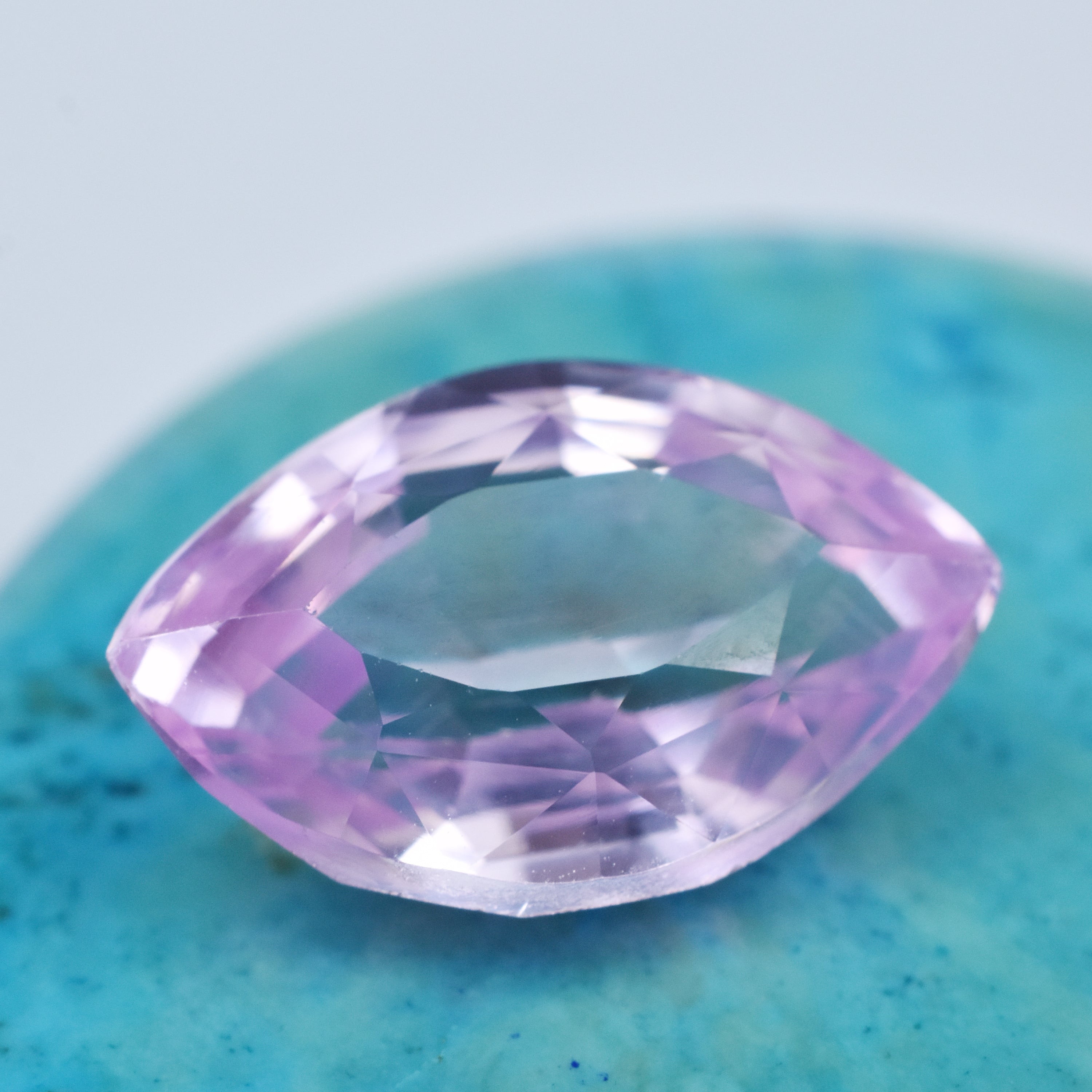 Most Attractive Sapphire Gemstone Marquise Cut 9.87 Carat Pink Sapphire Natural Certified Loose Gemstone