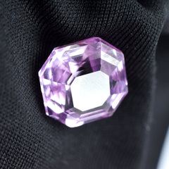 Natural Pink Sapphire 10.15 Carat Square Cut Certified Loose Gemstone From Sri-Lanka Sapphire Stone Best for Jewelry Making & Gift For Friends