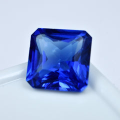 Best Offer On Tanzanite Gem Natural 9.60 Carat Blue Tanzanite Square Cut Certified Loose Gemstone Best For Engagements Rings Tanzanite Gemstone