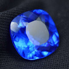 For Beautiful Jewelry Certified Tanzanite 4.50 Carat Square Cushion Shape Natural Blue Tanzanite Loose Gemstone