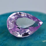 Beautiful Sapphire Gemstone From Sri-Lanka 10.25 Carat Pear Cut Natural Sapphire Pink Certified Loose Gemstone Pendant Size Sapphire