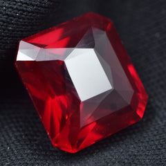 Amazing Offer On Ruby Gem 7.35 Carat Burmese Ruby Certified Natural Loose Gemstone Emerald Cut Red Bloody Ruby