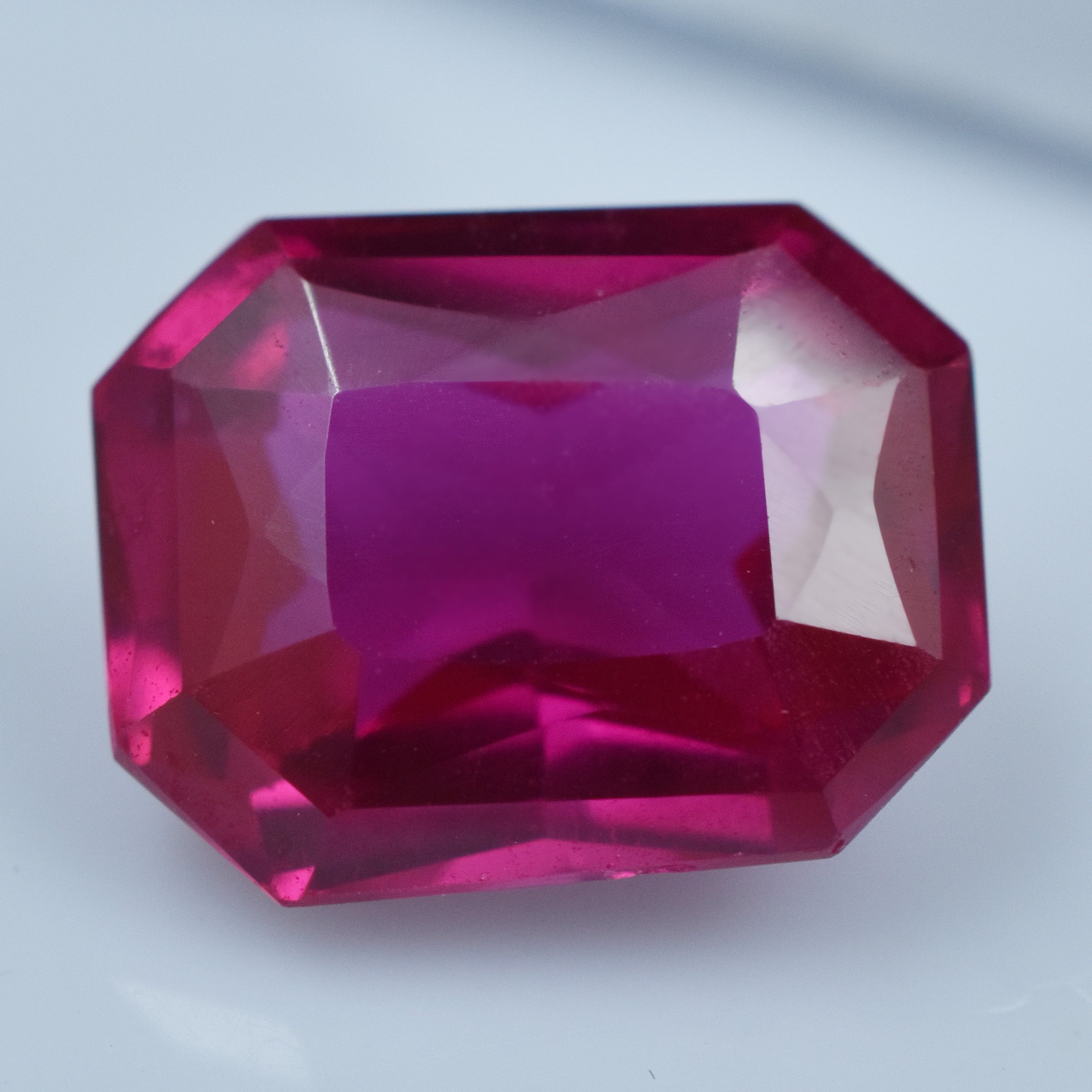 Hurry For Best Offer 6.30 Carat Emerald Cut Certified Natural Pink Ruby Loose Gemstone Free Shipment