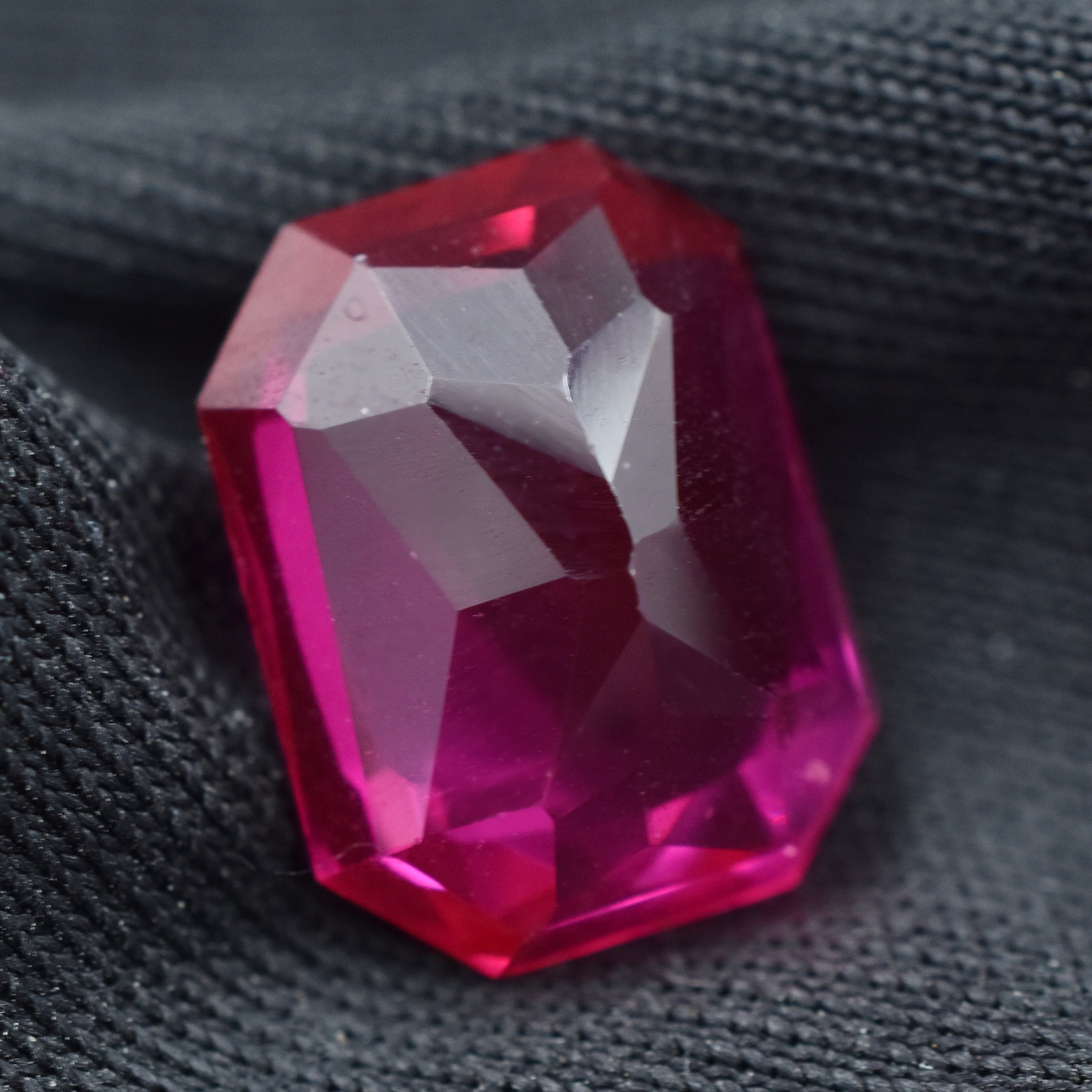 Hurry For Best Offer 6.30 Carat Emerald Cut Certified Natural Pink Ruby Loose Gemstone Free Shipment