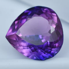 7.35 Carat Pear Cut Natural Purple Tanzanite Certified Loose Gemstone Brilliant Cut Tanzanite Gem