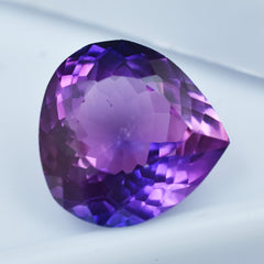 7.35 Carat Pear Cut Natural Purple Tanzanite Certified Loose Gemstone Brilliant Cut Tanzanite Gem