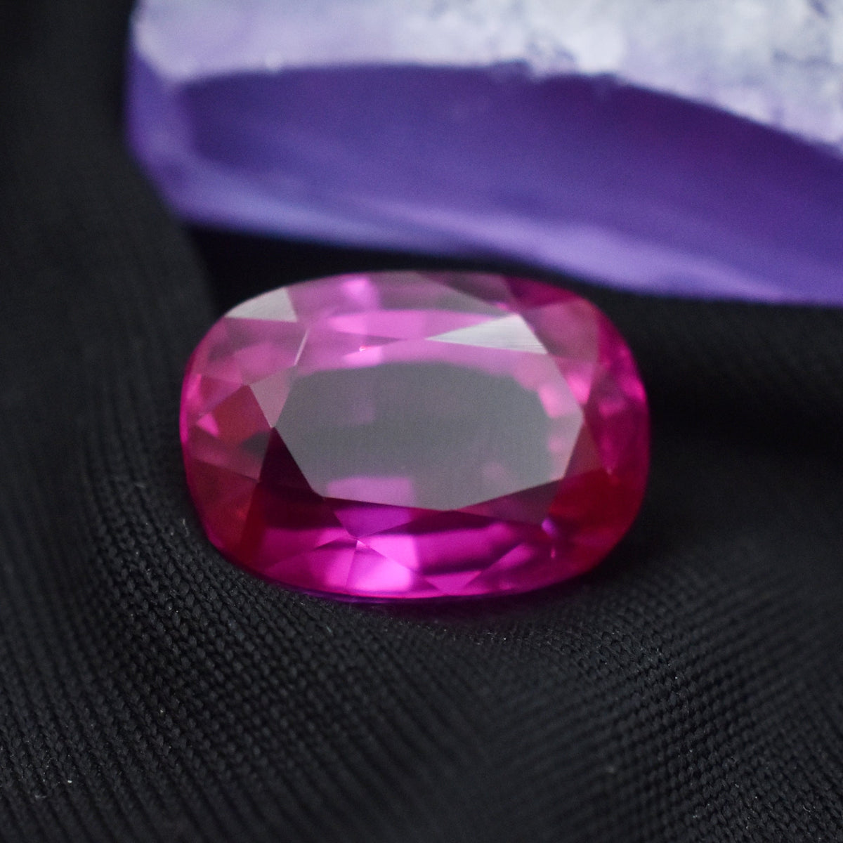 12.30 Carat Natural Pink Ruby Cushion Shape Jewelry Making Natural Pink Ruby Certified Loose Gemstone Best For Your Jewelry