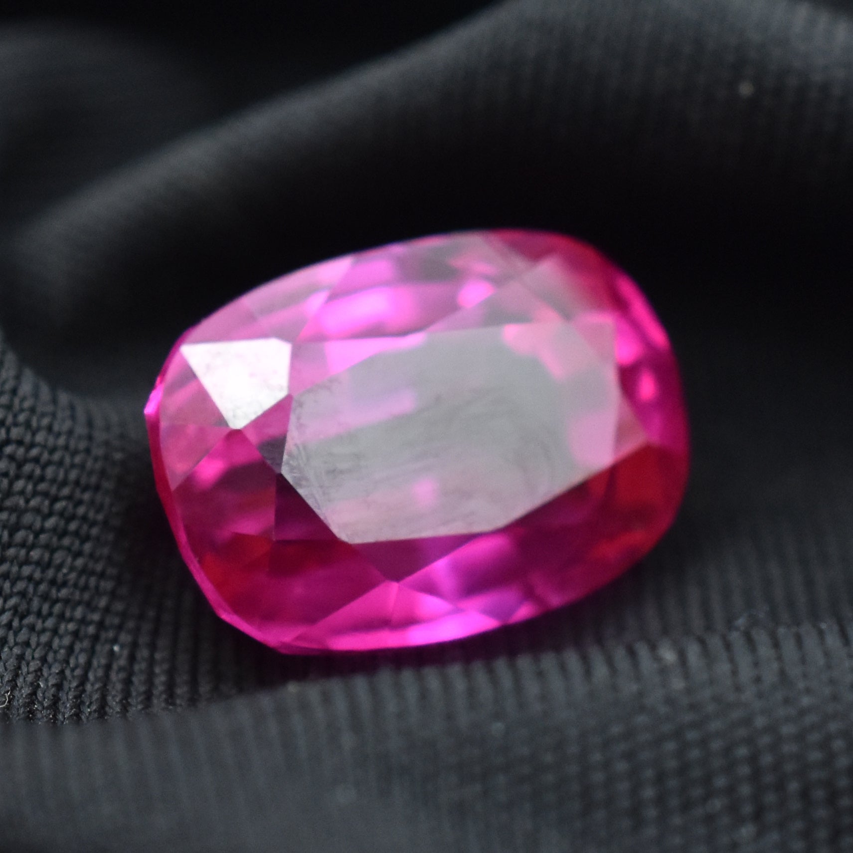 12.30 Carat Natural Pink Ruby Cushion Shape Jewelry Making Natural Pink Ruby Certified Loose Gemstone Best For Your Jewelry