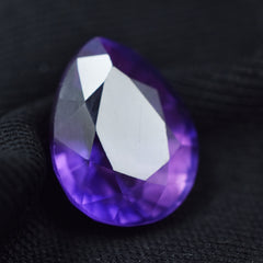 Natural 5.35 Carat Purple Tanzanite Pear Shape Certified Loose Gemstone Manage Spiritual Growth & Balance and Harmony