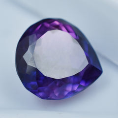 Purple Tanzanite Pear Shape 7.75 Carat Tanzanite Purple Color Natural Certified Loose Gemstone Pendant Making Gem