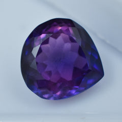 Purple Tanzanite Pear Shape 7.75 Carat Tanzanite Purple Color Natural Certified Loose Gemstone Pendant Making Gem