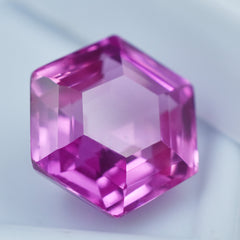 Symbol of Wisdom and Royalty Pink Sapphire Gem 8.65 Carat Fancy Shape Sapphire Pink Natural Certified Loose Gemstone