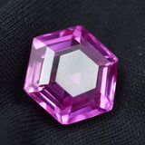 Symbol of Wisdom and Royalty Pink Sapphire Gem 8.65 Carat Fancy Shape Sapphire Pink Natural Certified Loose Gemstone