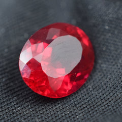 Mozambique Best Ruby 5.05 Carat Oval Shape Certified Natural Red Ruby Loose Gemstone Protection and Courage Ruby Gem