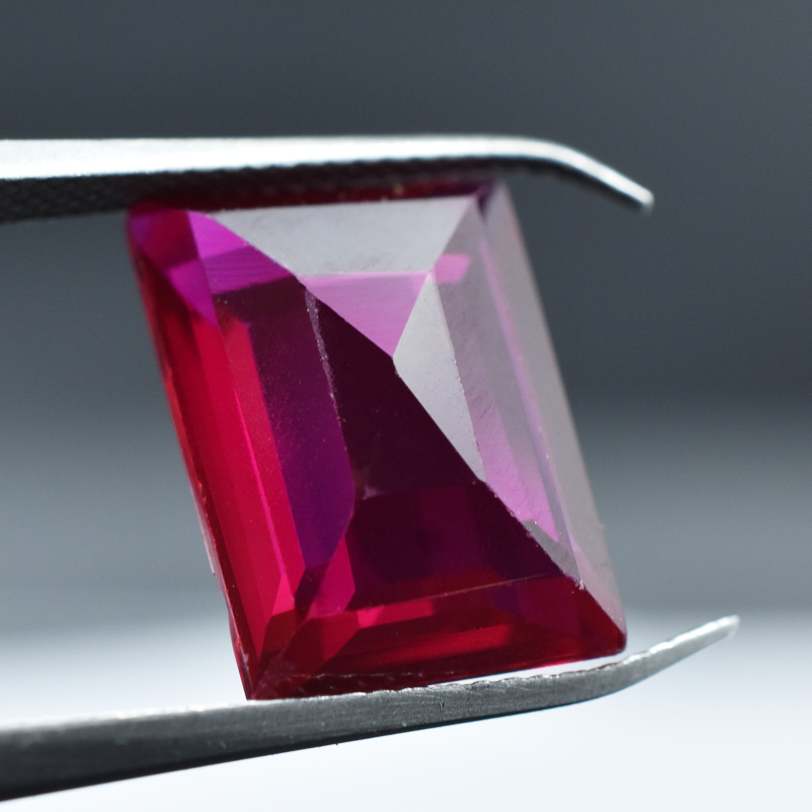 Amazing Ruby 7.40 Carat Emerald Cut Red Ruby Natural Loose Certified Gemstone Ruby Red Known For Symbol of Love and Passion