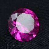 Sapphire Pink Round Cut 6.30 Carat Certified Pink Sapphire Natural Loose Gemstone Free Shipping Amazing Sparkling Gem