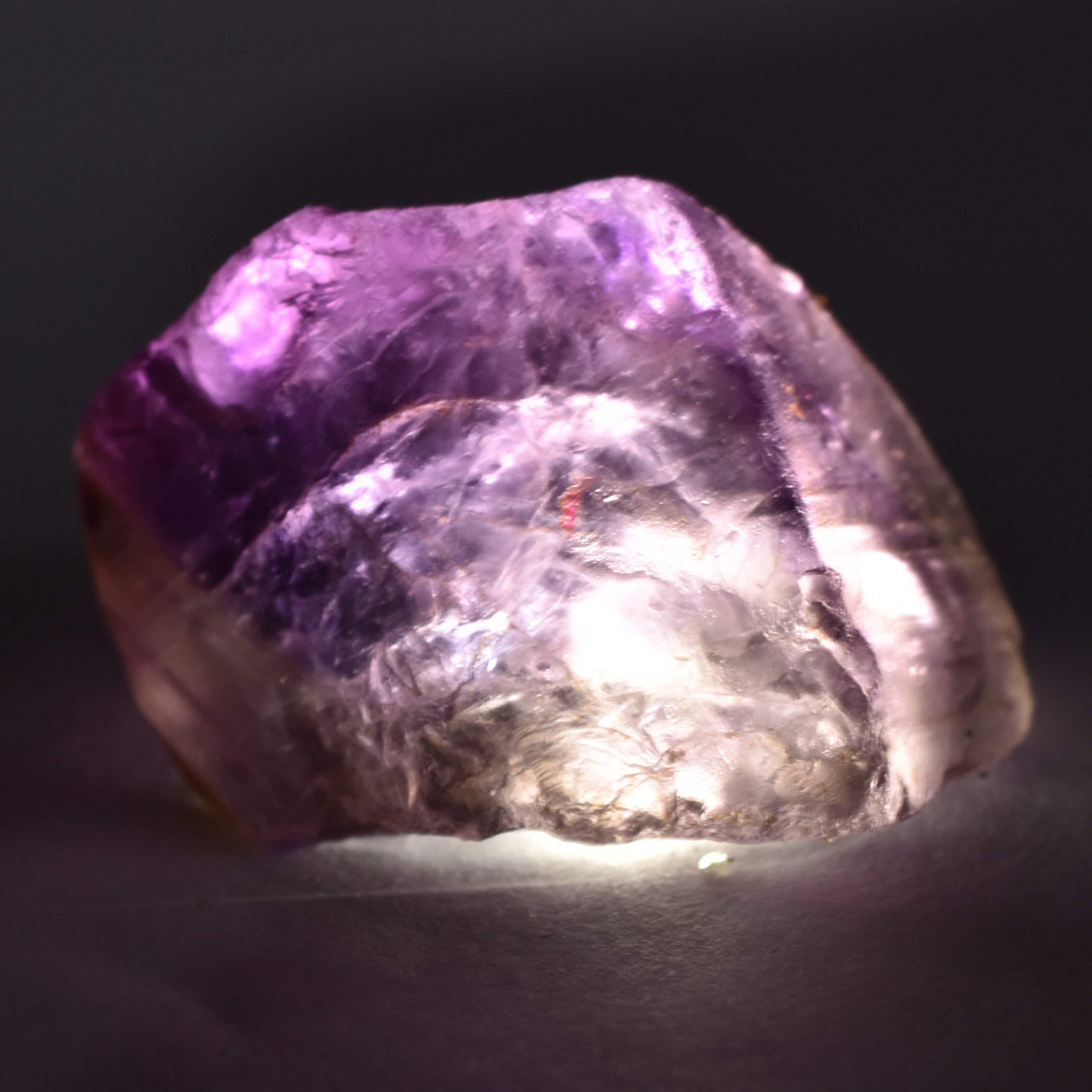 Natural Uncut Raw Rough 100.00 Ct CERTIFIED Purple Ametrine Loose Gemstone Rough Healing Natural Certified Rocks and Minerals Loose Rough Gemstone