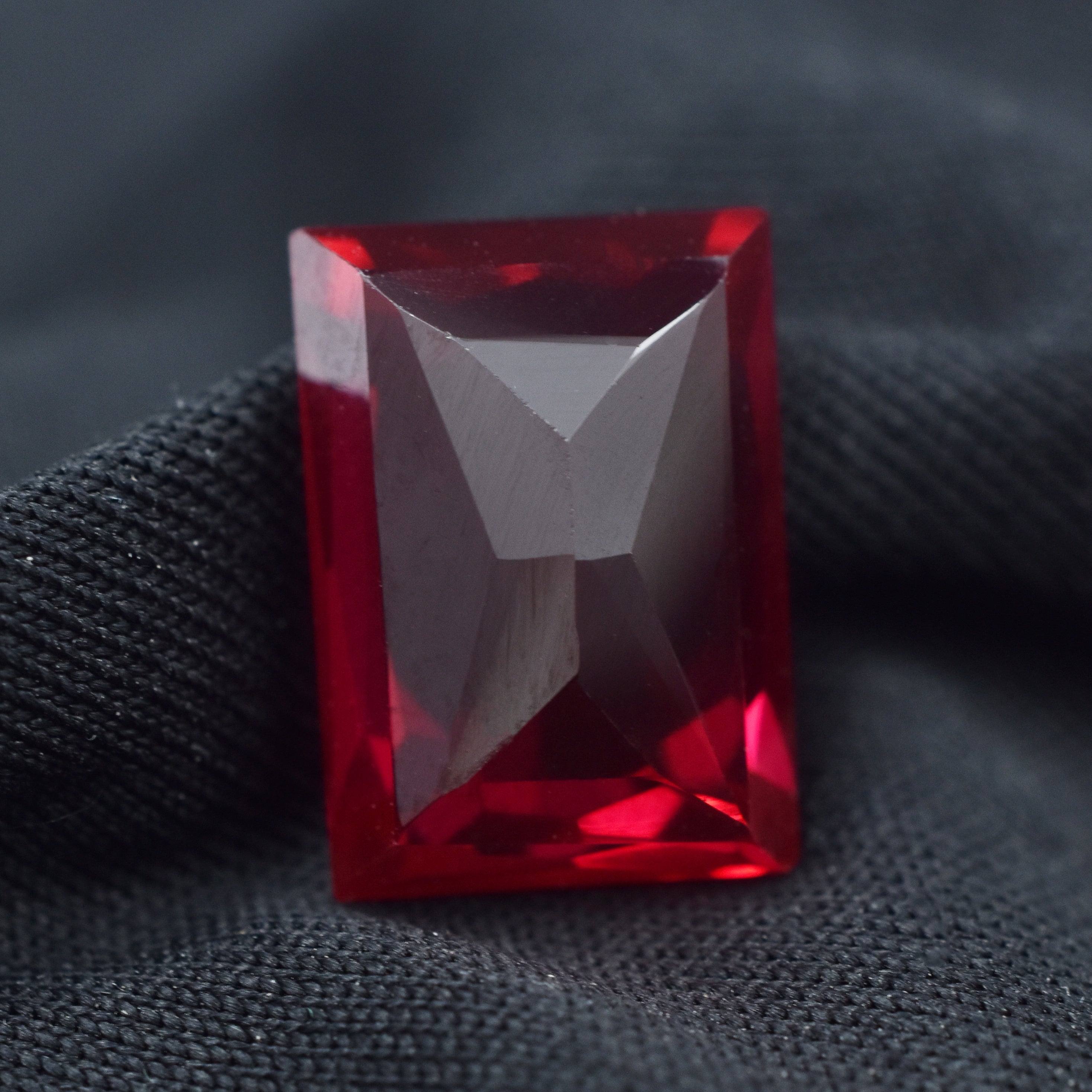 Natural Rubies Red From Burma 11.50 Carat Certified Red Ruby Natural Emerald Cut Loose Gemstone Best Burmese Ruby Red Gemstone