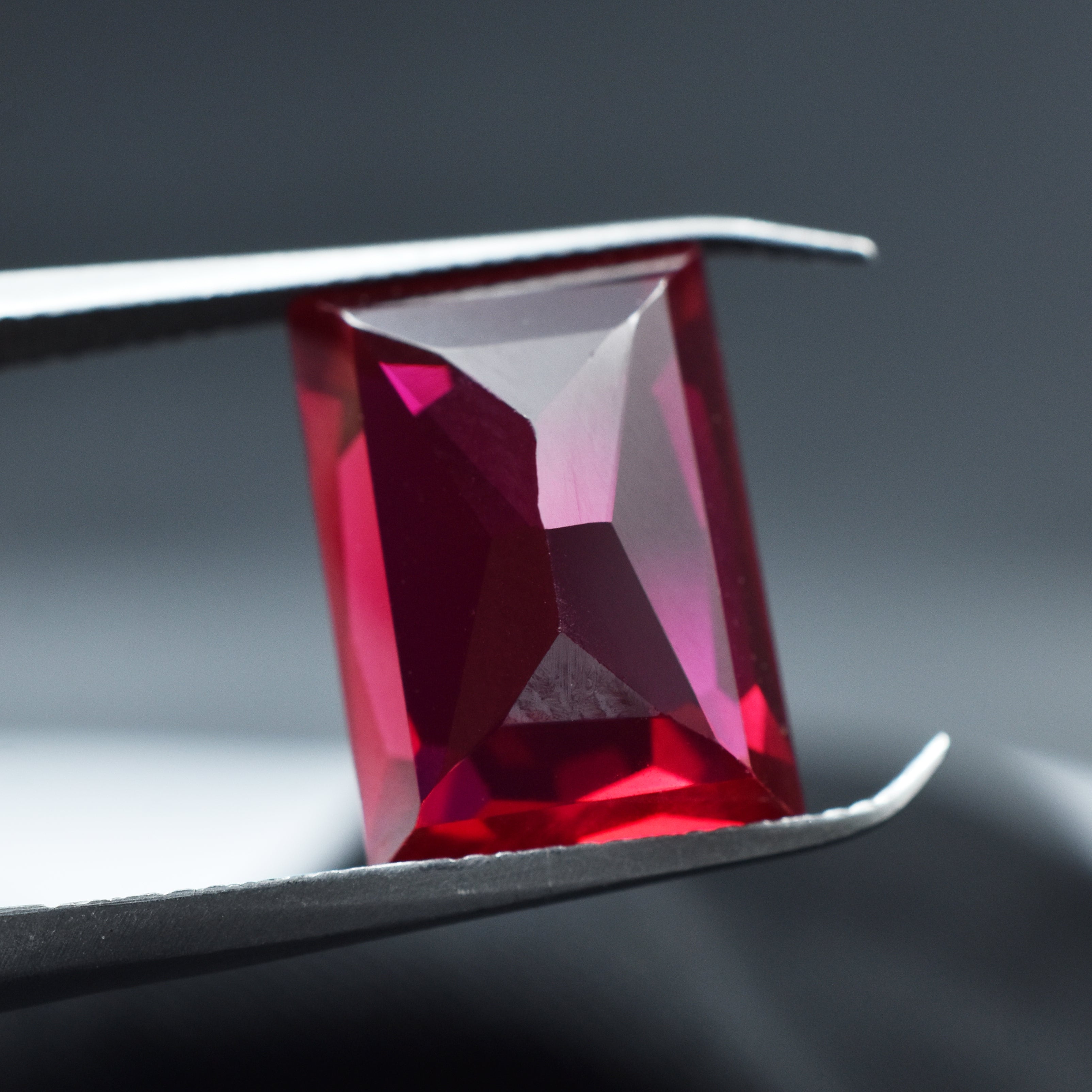 Natural Rubies Red From Burma 11.50 Carat Certified Red Ruby Natural Emerald Cut Loose Gemstone Best Burmese Ruby Red Gemstone