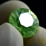 Sapphire From Sri Lanka 6.85 Ct Natural Flawless Bluish Green Montana Sapphire Round Cut Certified Gemstone Loose
