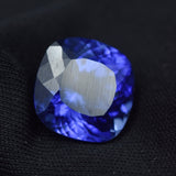 Tanzanite Gemstone 9.10 Carat Square Cushion Cut Certified Natural Loose Blue Tanzanite Gemstone Best For Ethical Sourcing Tanzanite Gem