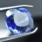 Tanzanite Gemstone 9.10 Carat Square Cushion Cut Certified Natural Loose Blue Tanzanite Gemstone Best For Ethical Sourcing Tanzanite Gem