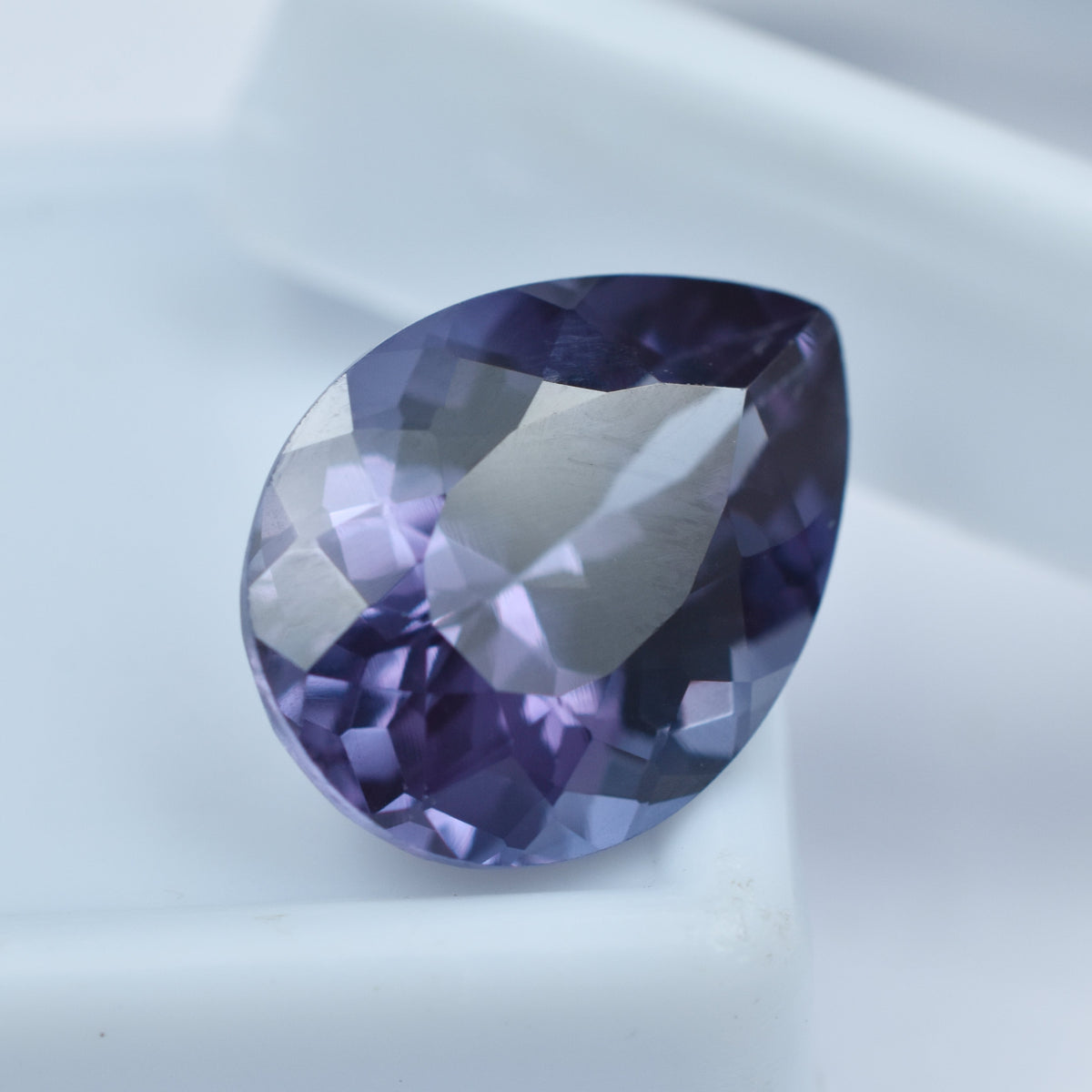 Most Impressive Russian Alex Natural 10.12 Carat Alexandrite Color-Change Pear Cut Certified Natural Loose Gemstone