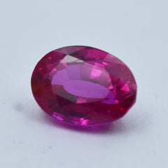 Certified Precious Rare Pink Ruby Flawless Loose Pink Ruby Gemstone Natural Pink Ruby Top Quality Pink Ruby Oval Shape 18.65 Ct Ruby