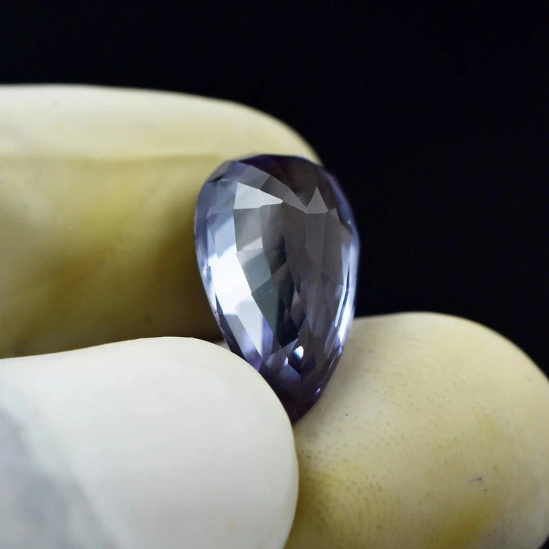 certified 7.60 carat natural color change alexandrite certified gemstone